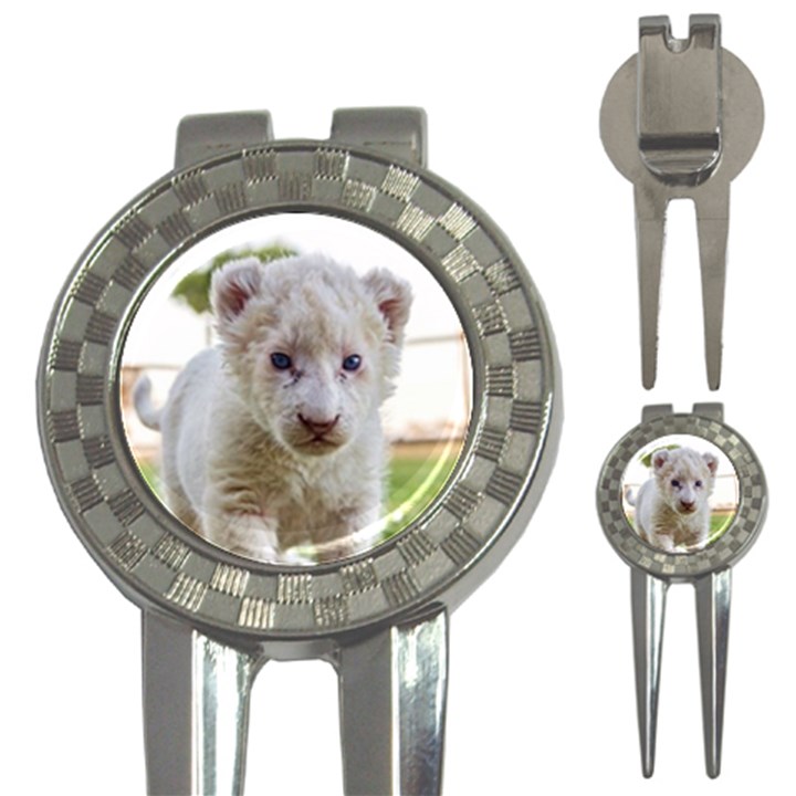 WHITE LION CUB 3-in-1 Golf Divots