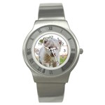 WHITE LION CUB Stainless Steel Watches Front