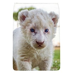 White Lion Cub Flap Covers (s)  by trendistuff