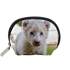 White Lion Cub Accessory Pouches (small)  by trendistuff