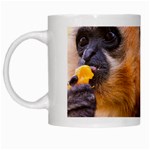 TWO MONKEYS White Mugs Left