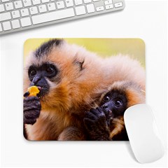 Two Monkeys Large Mousepads by trendistuff