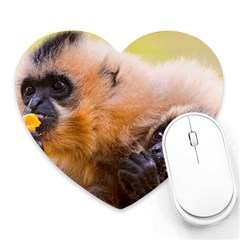 Two Monkeys Heart Mousepads by trendistuff