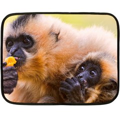 Two Monkeys Fleece Blanket (mini) by trendistuff