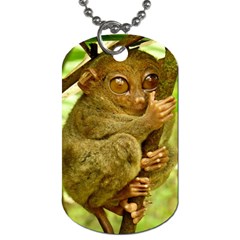 Tarsier Dog Tag (two Sides) by trendistuff