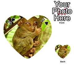 Tarsier Playing Cards 54 (heart)  by trendistuff