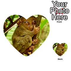 Tarsier Multi-purpose Cards (heart)  by trendistuff