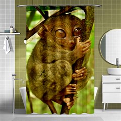 Tarsier Shower Curtain 48  X 72  (small)  by trendistuff