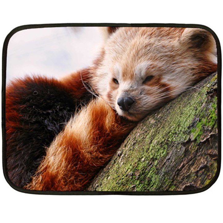 RED PANDA Double Sided Fleece Blanket (Mini) 