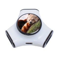 Red Panda 3-port Usb Hub by trendistuff