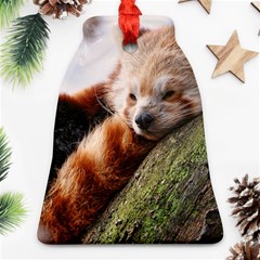 Red Panda Bell Ornament (2 Sides)