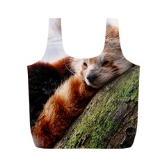 Red Panda Full Print Recycle Bags (m) 