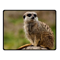 Meerkat Fleece Blanket (small)