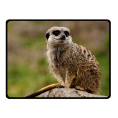 Meerkat Double Sided Fleece Blanket (small) 