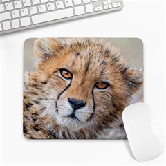 Leopard Laying Down Large Mousepads by trendistuff