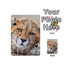 Leopard Laying Down Playing Cards 54 (mini)  by trendistuff