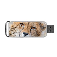 Leopard Laying Down Portable Usb Flash (one Side)