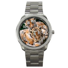 Baby Tigers Sport Metal Watches by trendistuff