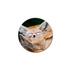 Baby Fox Sleeping Golf Ball Marker (4 Pack) by trendistuff