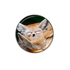 Baby Fox Sleeping Hat Clip Ball Marker by trendistuff