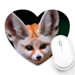 Baby Fox Heart Mousepads by trendistuff