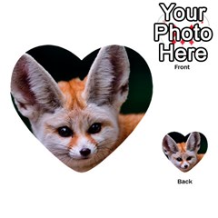 Baby Fox Multi-purpose Cards (heart) 