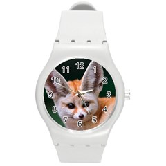 Baby Fox Round Plastic Sport Watch (m) by trendistuff