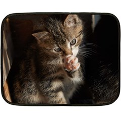 Talk To The Paw Fleece Blanket (mini) by trendistuff