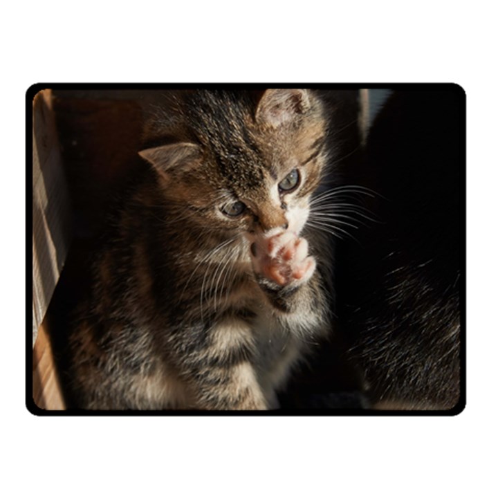 TALK TO THE PAW Double Sided Fleece Blanket (Small) 