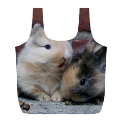 Small Baby Rabbits Full Print Recycle Bags (l)  by trendistuff