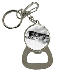 Sleepy Kitty Bottle Opener Key Chains by trendistuff