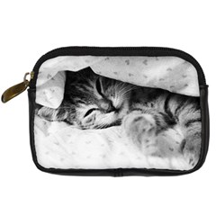 Sleepy Kitty Digital Camera Cases by trendistuff