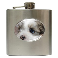 Sad Puppy Hip Flask (6 Oz) by trendistuff