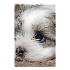 Sad Puppy Shower Curtain 48  X 72  (small)  by trendistuff