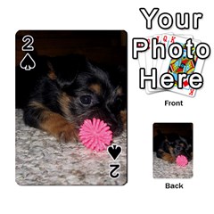 PUPPY WITH A CHEW TOY Playing Cards 54 Designs 