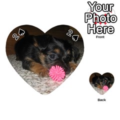 PUPPY WITH A CHEW TOY Playing Cards 54 (Heart) 