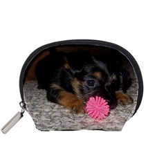 Puppy With A Chew Toy Accessory Pouches (small) 