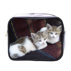 Kitty Twins Mini Toiletries Bags by trendistuff