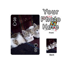 Kitty Twins Playing Cards 54 (mini)  by trendistuff