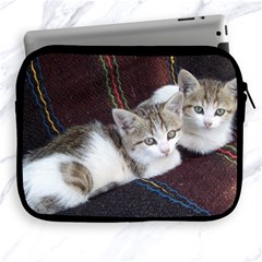 Kitty Twins Apple Ipad 2/3/4 Zipper Cases by trendistuff