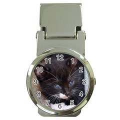 Kitty In A Corner Money Clip Watches by trendistuff