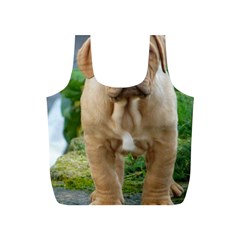 Cute Wrinkly Puppy Full Print Recycle Bags (s)  by trendistuff