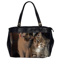 Cute Kitties Office Handbags (2 Sides)  by trendistuff