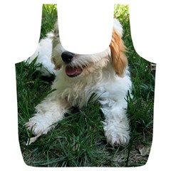 Cute Cavapoo Puppy Full Print Recycle Bags (l)  by trendistuff