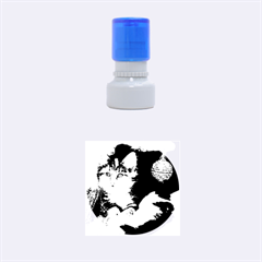 Comfy Kitty Rubber Round Stamps (small) by trendistuff