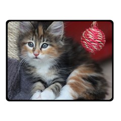 Comfy Kitty Double Sided Fleece Blanket (small) 