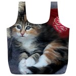 COMFY KITTY Full Print Recycle Bags (L)  Back