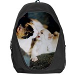 CALICO CAT AND WHITE KITTY Backpack Bag