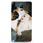 CALICO CAT AND WHITE KITTY Galaxy Note 4 Back Case