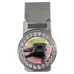 Alert Pug Puppy Money Clips (cz)  by trendistuff